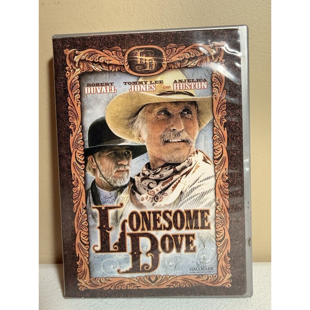 Lonesome Dove DVD with Robert Duval, Tommy Lee Jones, Anjelica Huston Spec. Feat